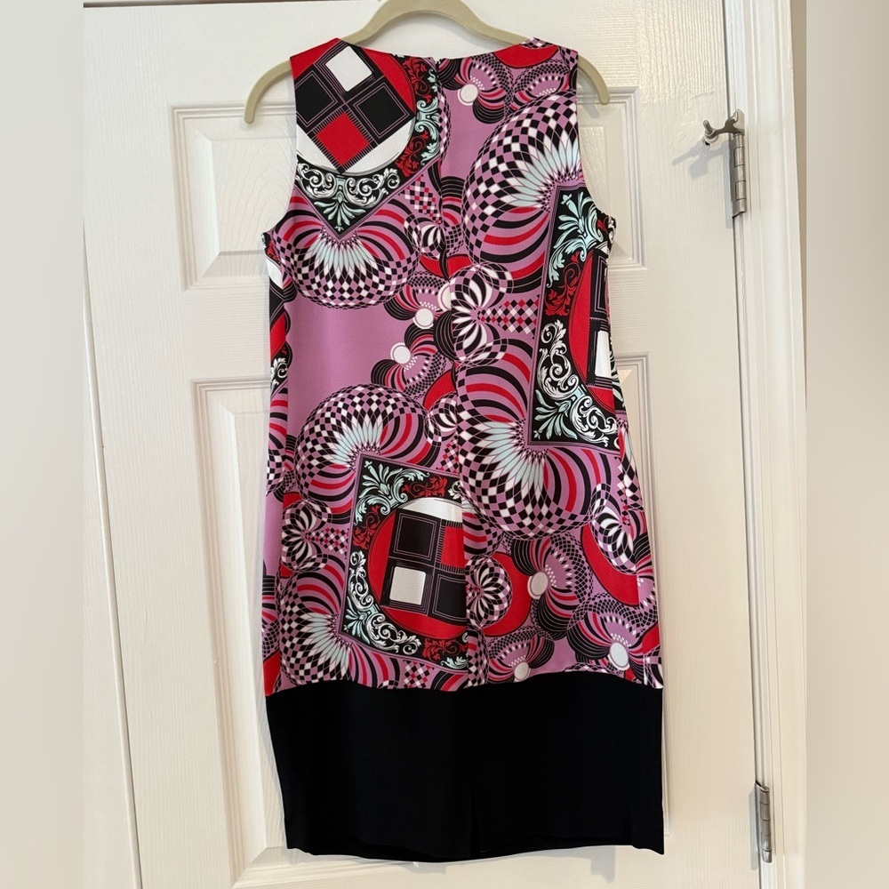 Versace Collection Dress Made In Italy Lined Sleeveless Purple Size 44 - Picture 2 of 4